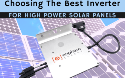 The Best Inverter For High Power Solar Panels