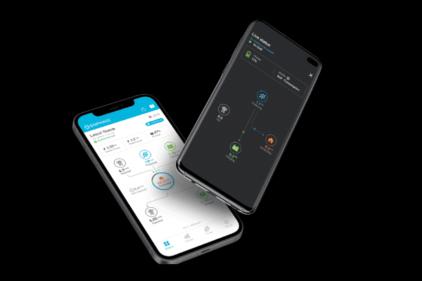 Enphase Monitoring app for your solar micro inverters and t backup battery system