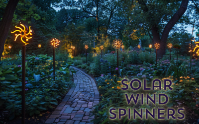 From Breeze to Brilliance: Beautiful Solar Wind Spinners